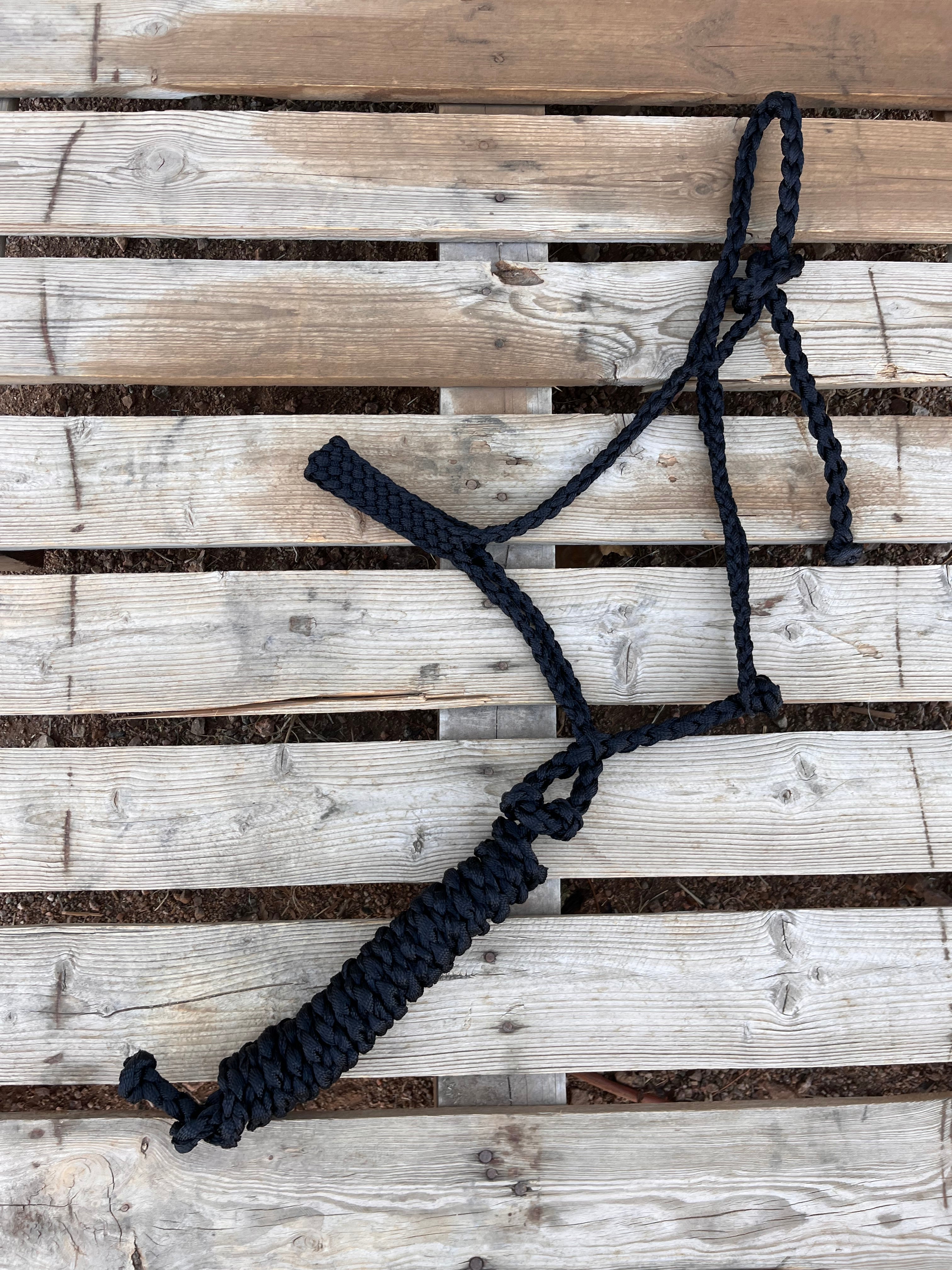 Black Custom Muletape Halter