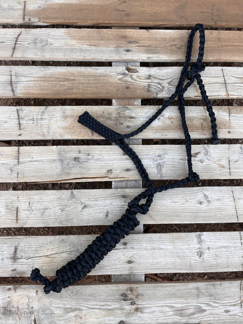 Black Custom Muletape Halter